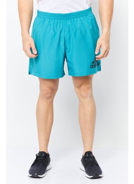 Adidas Men Sportswear Fit 5 Inseam Running Shorts, Teal Green  - Image 1