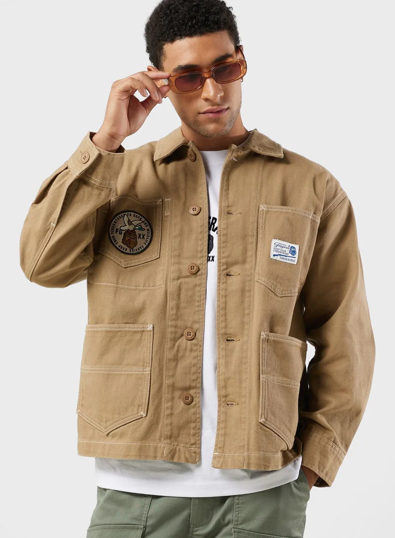 FINGERCROXX Logo Jacket