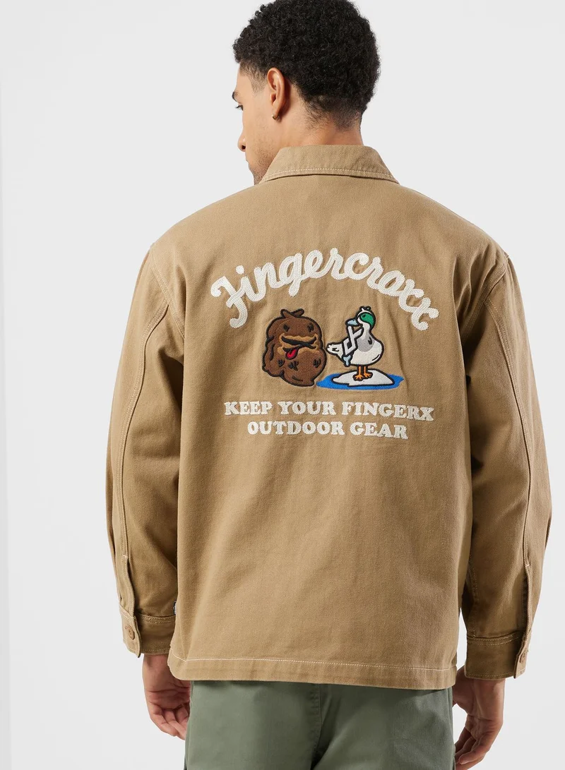 FINGERCROXX Logo Jacket