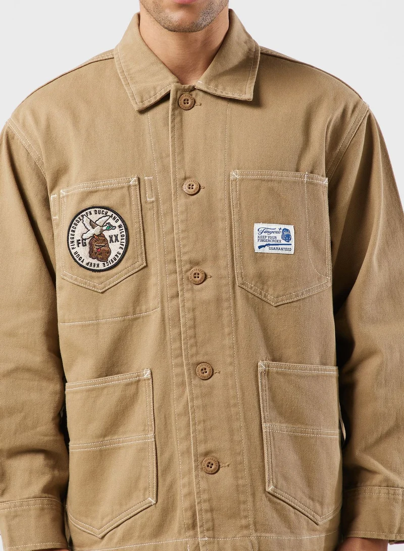 FINGERCROXX Logo Jacket