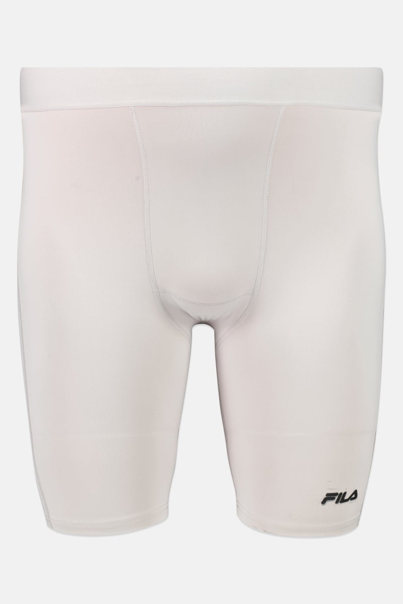 FILA Men Sportswear Fit Marathon Running Shorts, Light Grey - Image 2