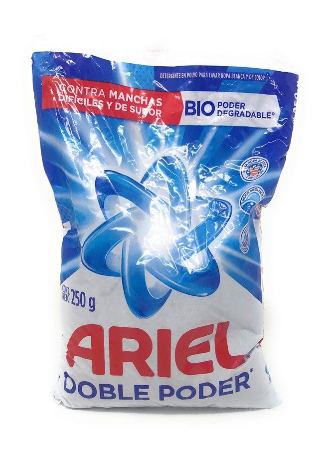 Ariel Double Power Detergent Powder 250g/8.8 Oz (4 Pack) - Image 1