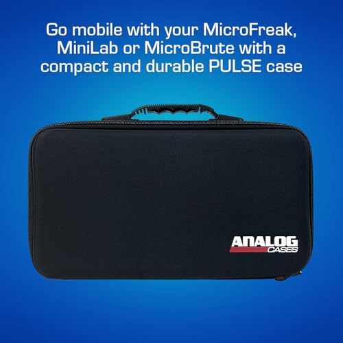ANALOG CASES Arturia MiniLab/MicroFreak/MicroBrute Case - Custom-Fitted Compact PULSE Hard Case for Travel - Image 2