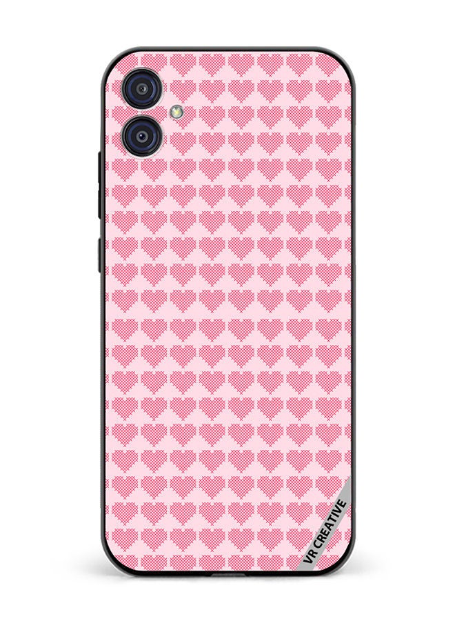VR CREATIVE Protective Case Cover For Samsung Galaxy M04/F04 Strips Design Multicolour - Image 1