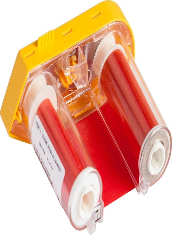 Brady (M61-R4410-RD) Printer Ribbon - R4400 Series Ribbon for BMP61, M610, and M611 Printers. 2" W x 75' L, Red
