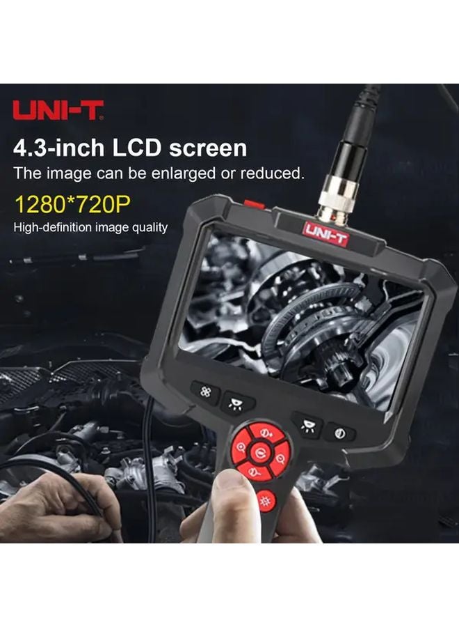UNI-T Heavy Duty Industrial Endoscope 39.37inch Snake Tube HD Camera USB C Charging - Image 5