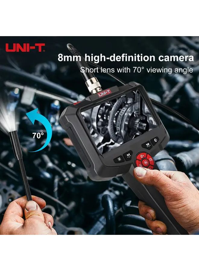 UNI-T Heavy Duty Industrial Endoscope 39.37inch Snake Tube HD Camera USB C Charging - Image 3