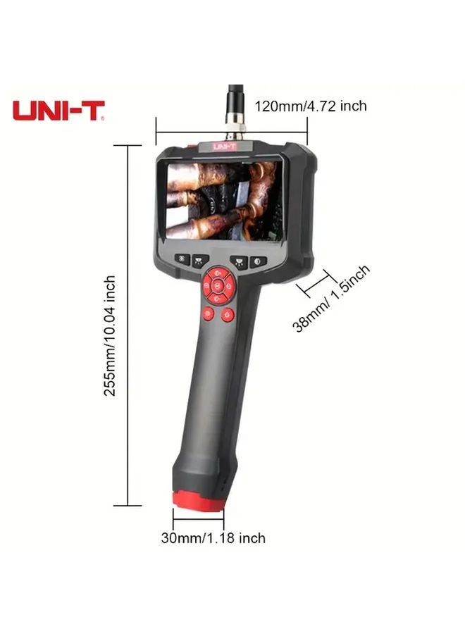 UNI-T Heavy Duty Industrial Endoscope 39.37inch Snake Tube HD Camera USB C Charging - Image 4