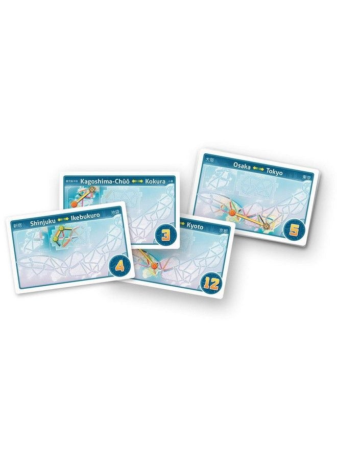 Days of Wonder - Ticket To Ride Japan Board Game Expansion ; Family Board Game ; Board Game For Adults And Family ; Train Game ; Ages 8+ ; For 2 To 5 Players ; Average Playtime 3060 Minutes ; Made By Days Of Wonder - Image 1