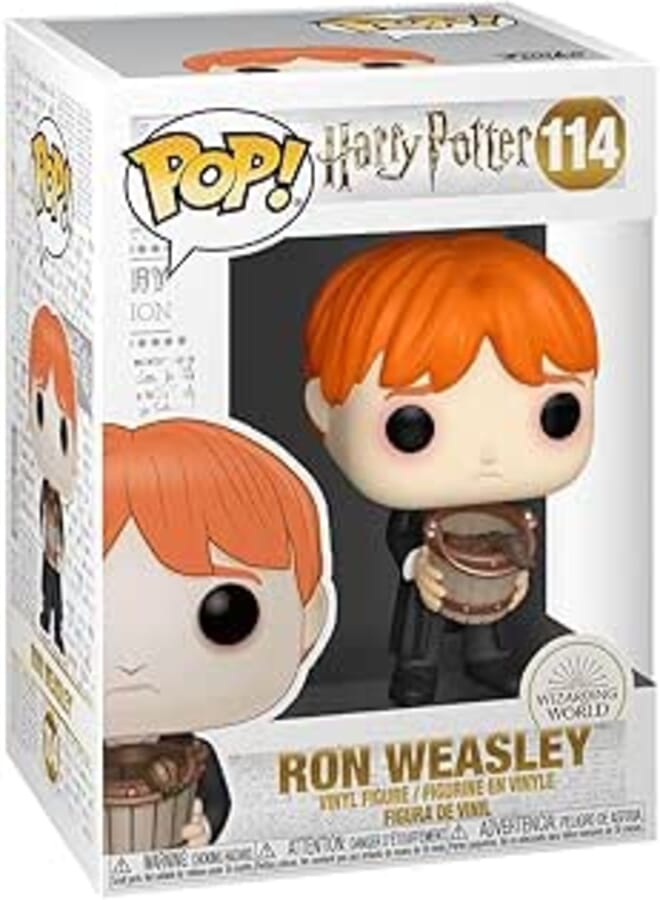 Funko Pop! Wizarding World: Harry Potter - Ron Weasley Puking Slugs with Bucket #114
