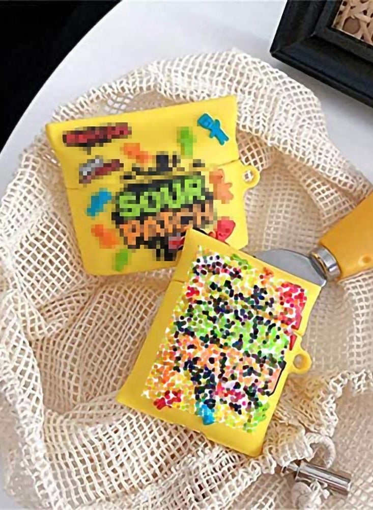 SYOSI Case for Airpods 1 2 Wireless Bluetooth Earphone Case Colorful Candy PC Hard Cute Cover Box Case - Image 3