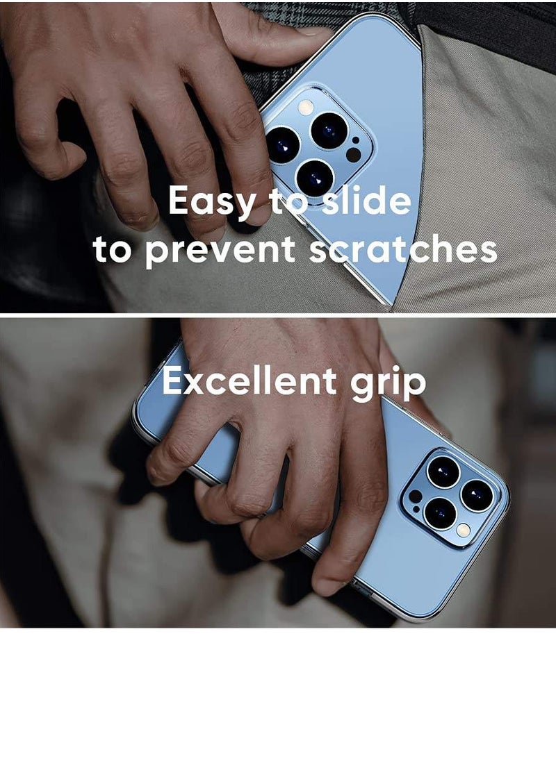 Brand Collection - iPhone 14 Pro Case 6.1 Inch Ultra Slim Scratch Resistant Soft TPU Silicone Camera Protective Cover Clear - Image 1