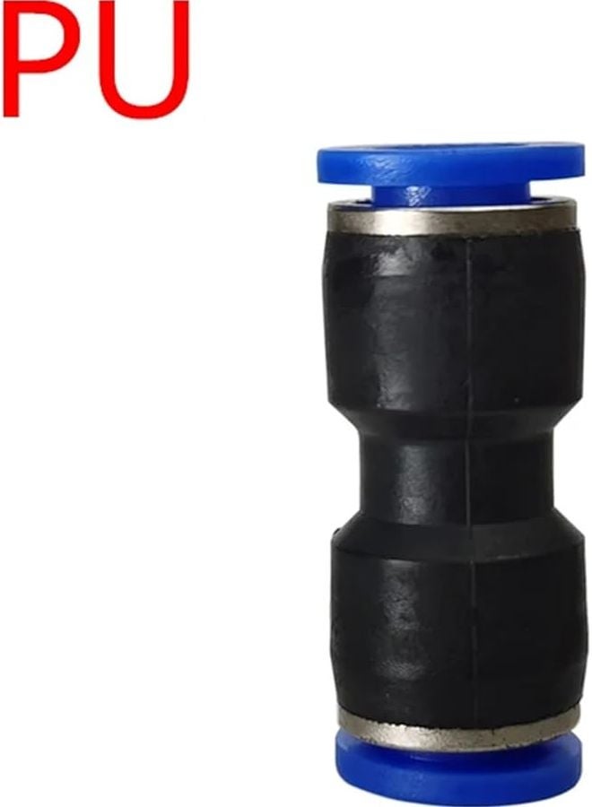 Pu Pneumatic Fitting Quick Coupling Direct Thrust For 10mm Plastic Hose 1 Pcs - Image 3