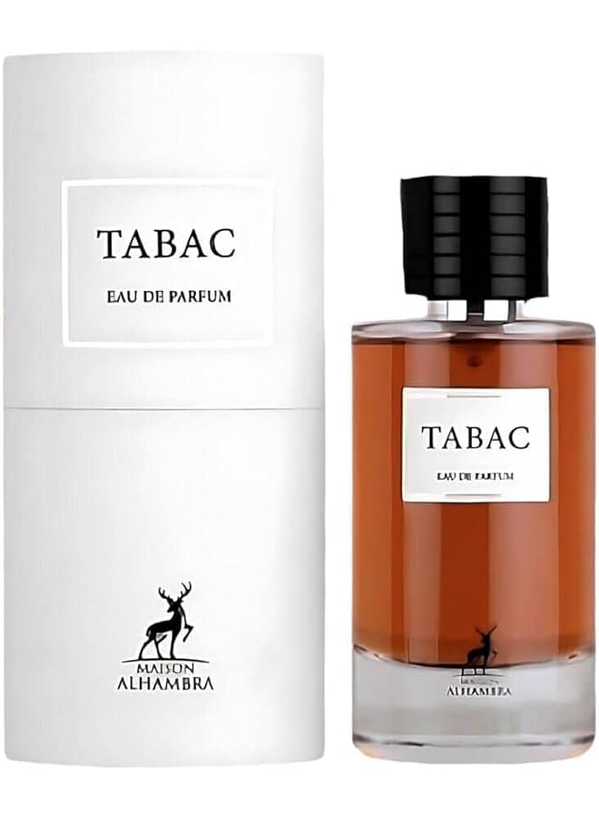 Lattafa Alhambra Exclusif Tabac Eau De Parfum 100Ml Luxury Long Lasting Fragrance Premium Imported Fragrance Scent For Men And Women Perfume Gift Set All Occasion Pack Of 1 - Image 1