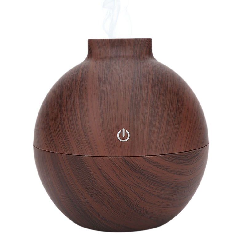 130ml USB LED Mini Essential Oil Diffuser Office Desktop Air Humidifier - Image 5