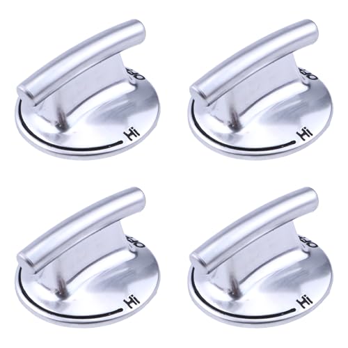 ELSOON 4PCS 74007733 AP5668987 AP6011505 PS2375871 Surface Burner Knob Compatible with JennAir Maytag KitchenAid Gas Cooktop Stove - Image 1