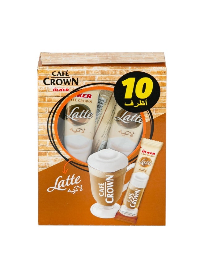 Cafe Crown Latte Instant Coffee 10 x 17 g - Image 2