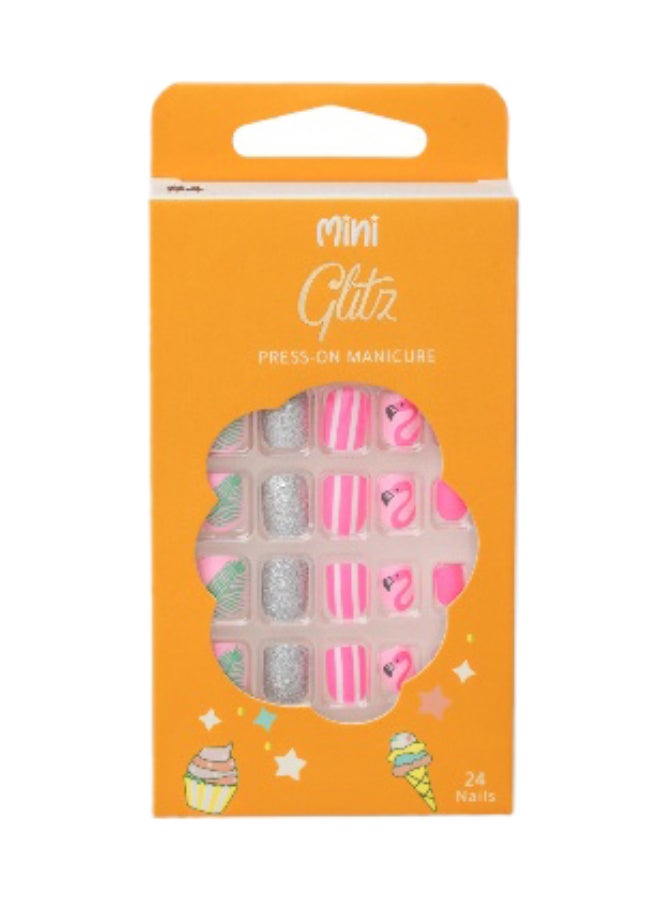 Glitz KIDS NAIL Flamingo #4