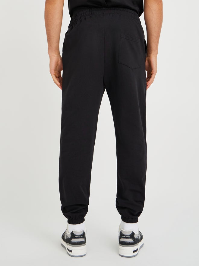 Styli Styli Oversized Cotton Terry Jogger with Print Detail  - Image 5