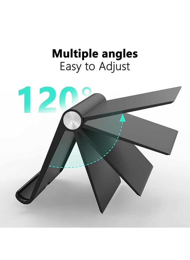 Mobile Phone Holder, Phone Stand Desk Desktop Mobile Holder Adjustable Foldable Portable Video Call Mount - Image 3