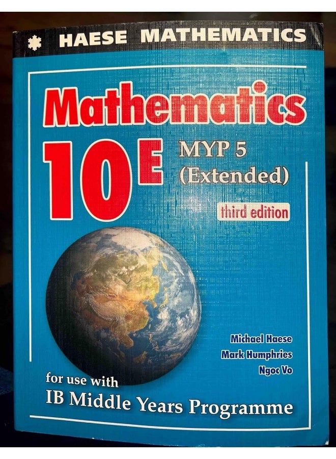 Mathematics 10 Extended (MYP 5 E) - Image 1