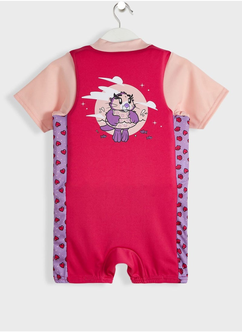 speedo - Kids Logo Printed Float Suit - Image 1