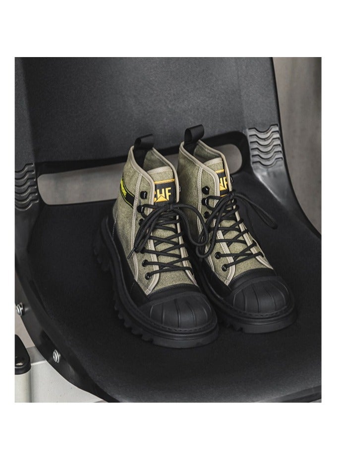 Warrior Fashionable and versatile elevated Martin boots - Image 4