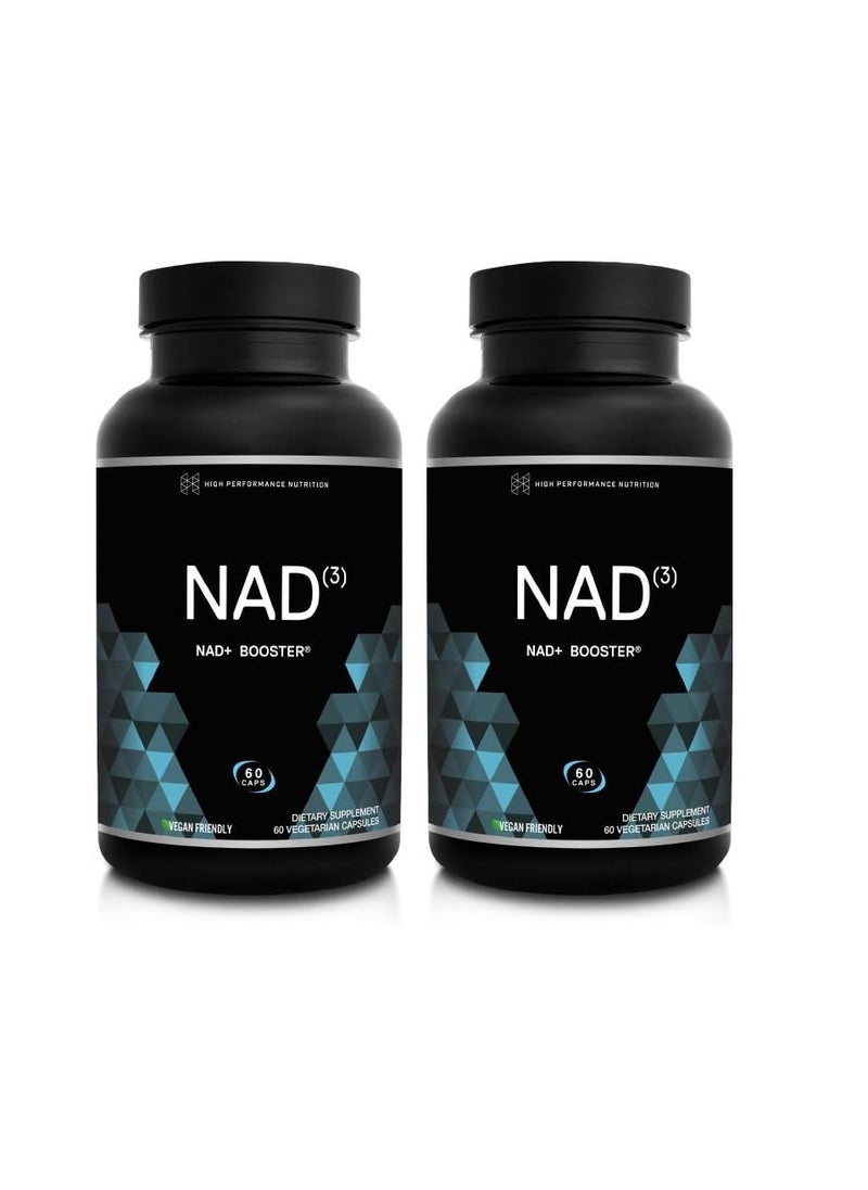 HPN - NAD+ Booster Nicotinamide Riboside 60 Caps 2 pack - Image 1