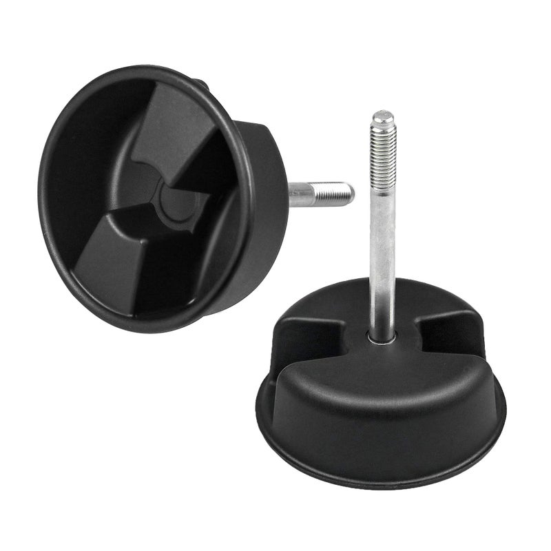 Jamscar Auto Freedom Roof Hardtop Bolts Compatible for Jeep Wrangler JK 2dr Unlimited 4dr 20072019 Top Hard Panel Mounting Knob Screw Replacement 1CJ57DX9AC 1CJ57DX9AD 991721CJ57DX9 2PCS