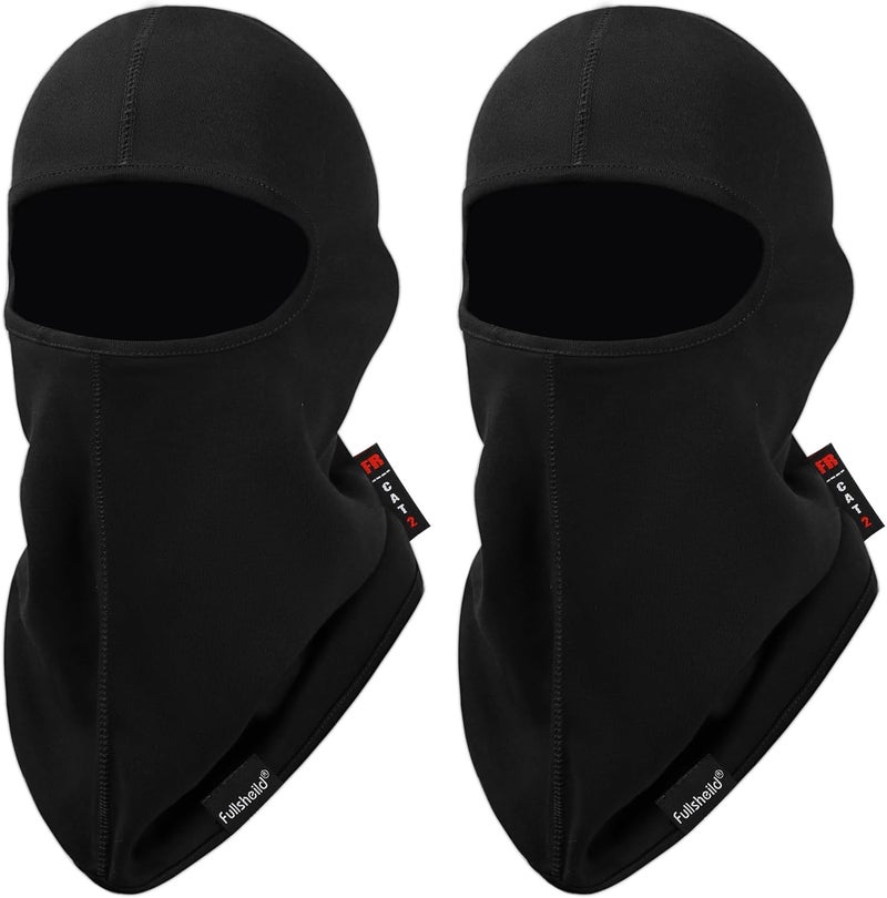 Fullsheild فولشيلد FR قناع بالاكلافا مقاوم للهب للوجه NFPA2112 الفئة 2 غطاء رأس للحام والصيد والعسكري مقاس واحد - Image 1
