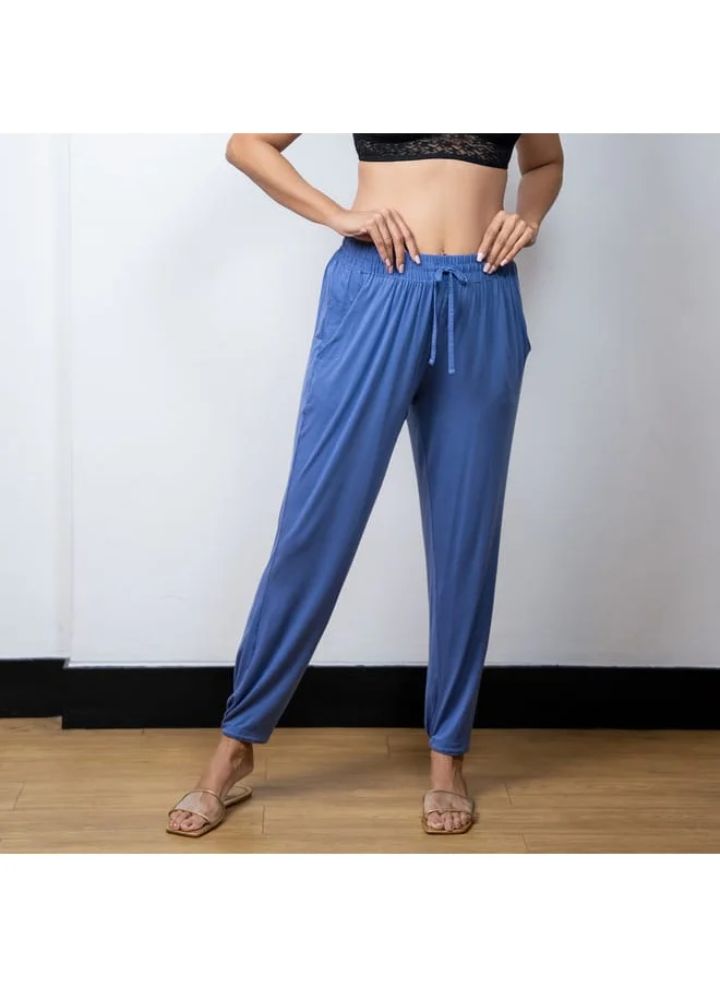 Aadaraya Set of 2 - Aadaraya Assorted Pyjamas with Pockets and Drawstring Closure