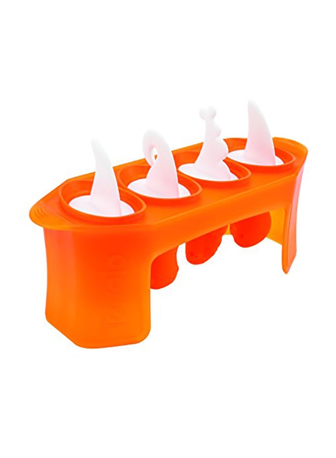 Tovolo Silicone Popsicle Molds with Sticks (Dino) - Ice Pop Molds with 4 Cavities for Homemade Flavored Ice Pops & Frozen Snacks - Popsicle Maker with Drip-Guards, Dishwasher Safe & BPA-Free Dino - Image 2