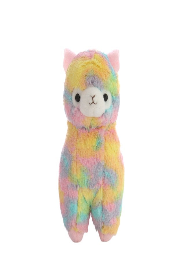 AngelGift Cuddly Soft Stuffed Toy 7" Llama Rainbow Alpaca Doll Lamb Stuffed Animal Toys Kids' Plush Pillow Cushion Fiesta Toy Graduation Valentine's Day Birthday Xmas Christmas Best Gifts - Image 1