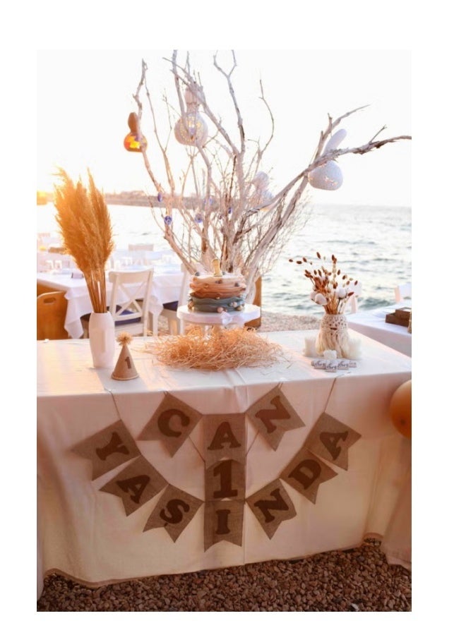 ميكسد نسيج | غطاء طاولة قماش كتان عضوي خام 160 × 300 سم - Image 3