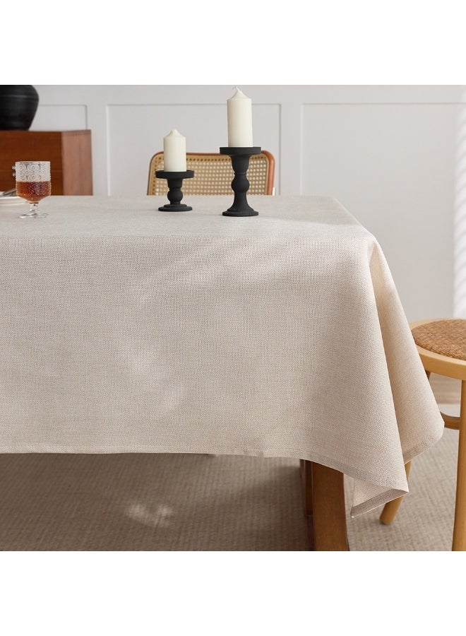 MIXDE Rustic Style Cotton Linen Tablecloth Placemat For Kitchen Coffee Table Dining Table Wedding Party Tabletop Decoration - Image 1