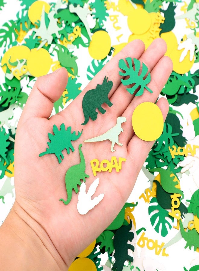 Zhanmai 400 Pcs Dinosaur Confetti Dino Birthday Table Confetti Jurassic Dinosaur Dino Jungle Theme Photo Prop for Baby Shower Decoration Birthday Party Supplies - Image 3