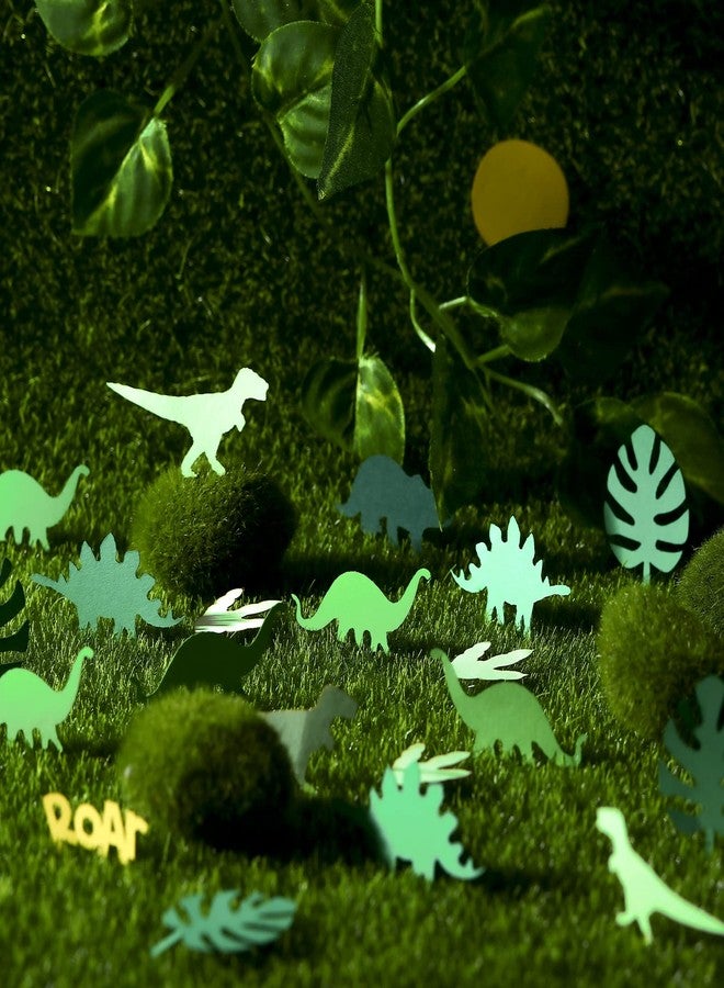 Zhanmai 400 Pcs Dinosaur Confetti Dino Birthday Table Confetti Jurassic Dinosaur Dino Jungle Theme Photo Prop for Baby Shower Decoration Birthday Party Supplies - Image 4