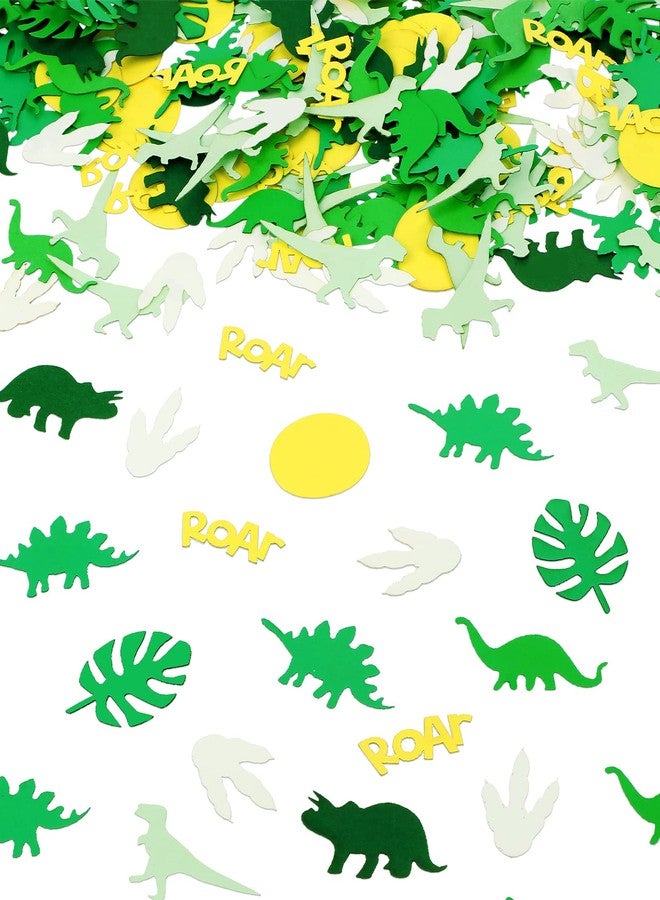 Zhanmai 400 Pcs Dinosaur Confetti Dino Birthday Table Confetti Jurassic Dinosaur Dino Jungle Theme Photo Prop for Baby Shower Decoration Birthday Party Supplies - Image 1