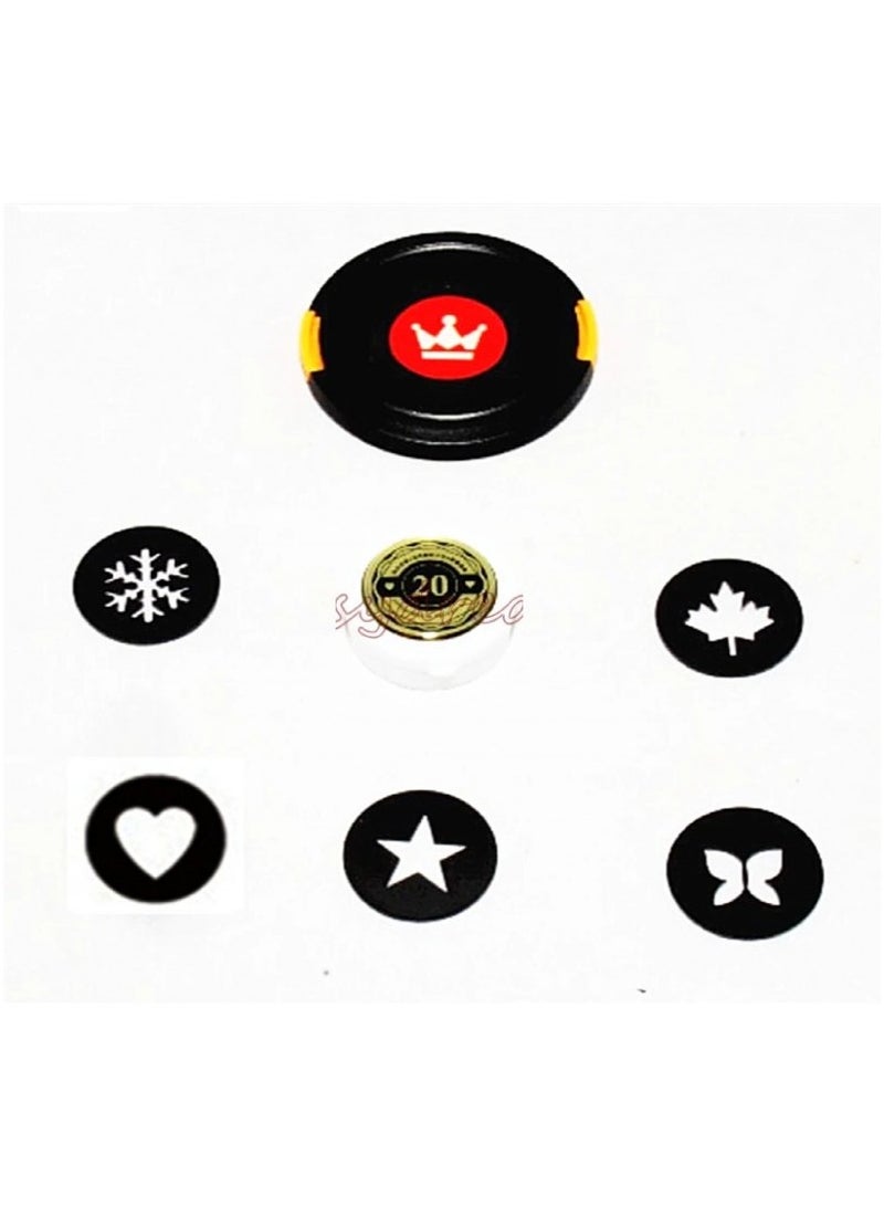 55mm Bokeh Masters Kit Bokeh Effect Lens Cap Cover Filter for Artistic Romantic Night Scene Photography  - Image 2