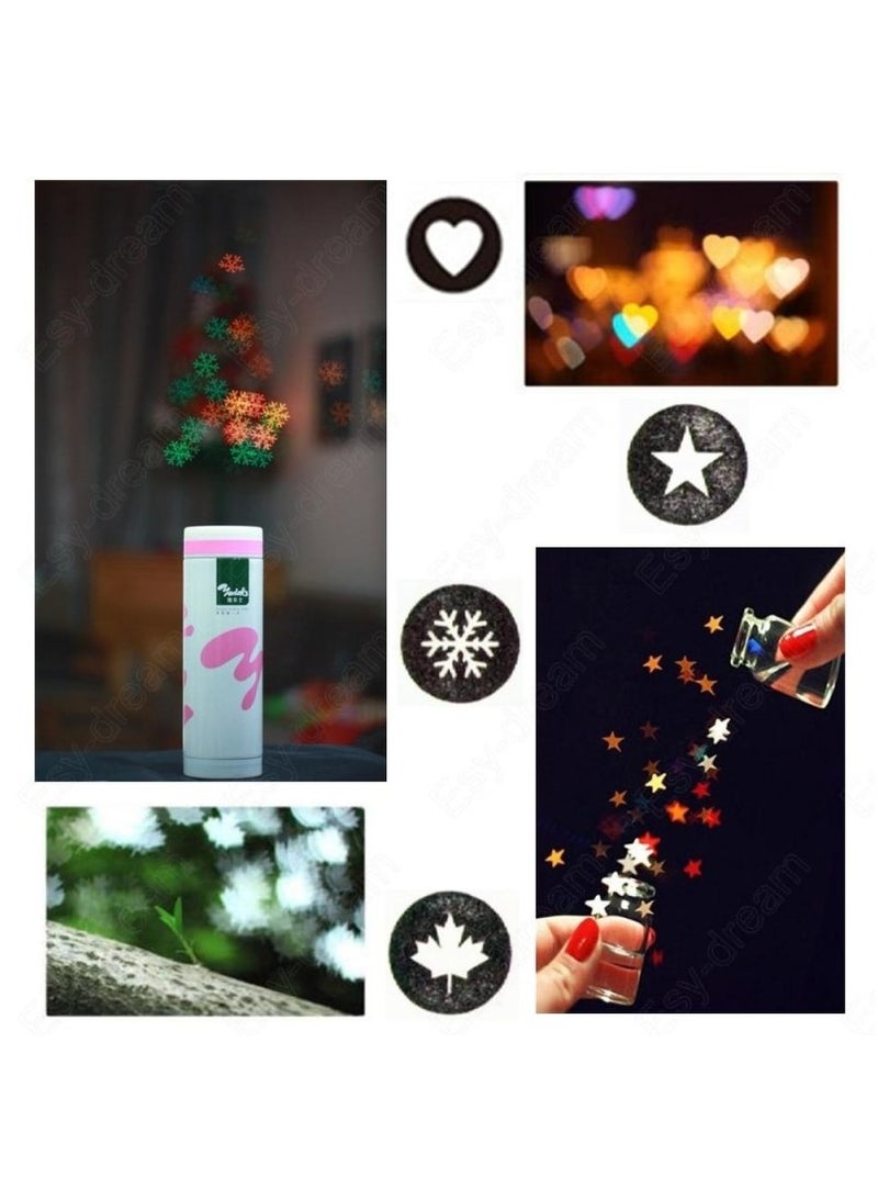 55mm Bokeh Masters Kit Bokeh Effect Lens Cap Cover Filter for Artistic Romantic Night Scene Photography  - Image 5