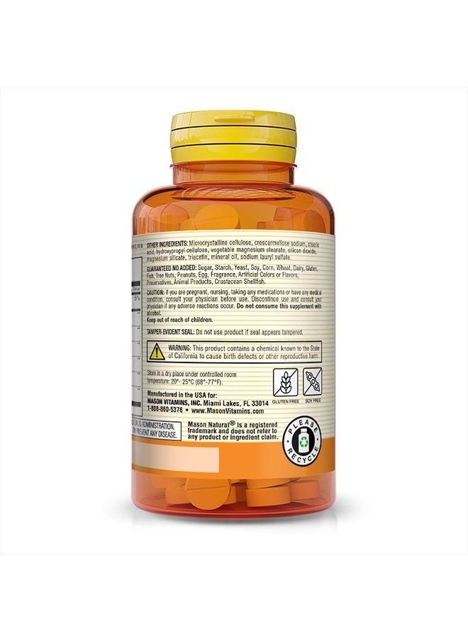 Mason Natural - Vitamins Relax & Sleep with A Herbal Formula That Contains Valerian Root & Passiflora Extract Tablets, 90 Count, Pack of 3 - Image 1