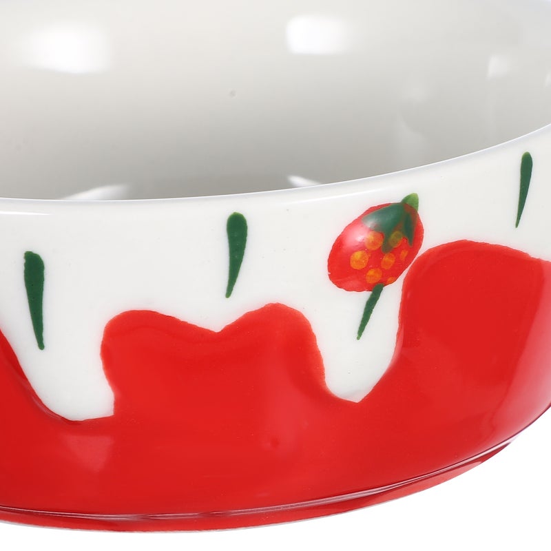 Hamster Ceramic Food Bowl Anti-Spill Food Bowl Water Feeding Dish for Hamsters Guinea Chinchillas and - Image 2