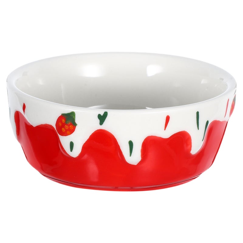 Hamster Ceramic Food Bowl Anti-Spill Food Bowl Water Feeding Dish for Hamsters Guinea Chinchillas and - Image 4