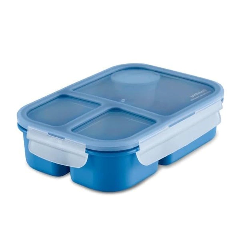 Genaric Locknlcok Lock & Lock divided lunch box 1.5L Blue HPL782B
