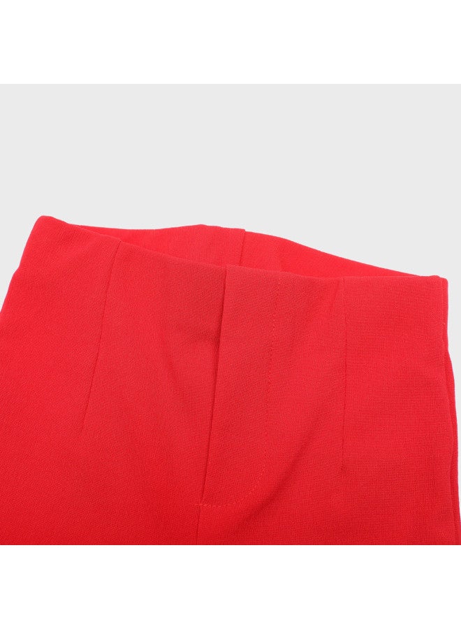 Zara kids' Modern Stylish Vintage Solid Color Straight Leg Casual Pants - Image 4