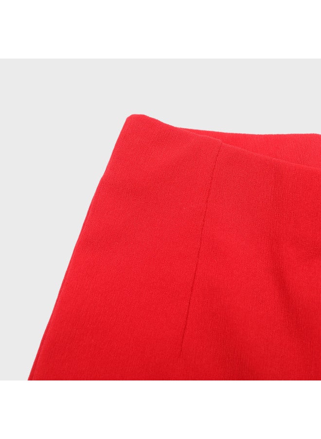 Zara kids' Modern Stylish Vintage Solid Color Straight Leg Casual Pants - Image 5