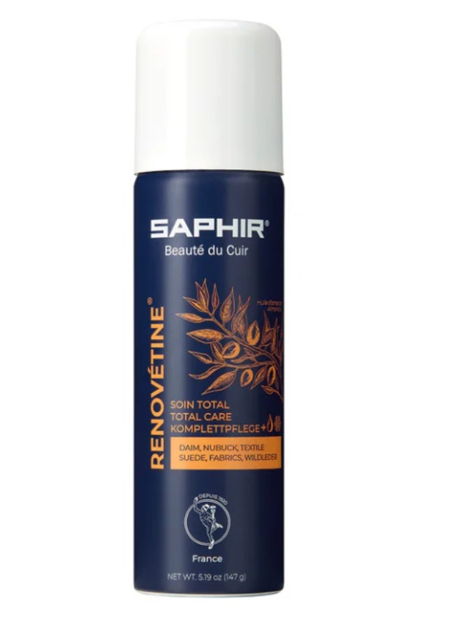 سافير بيوتي دي كيور Saphir Renovetine spray designed to clean, recolor, and waterproof suede, nubuck, and other textile fabrics - Image 1