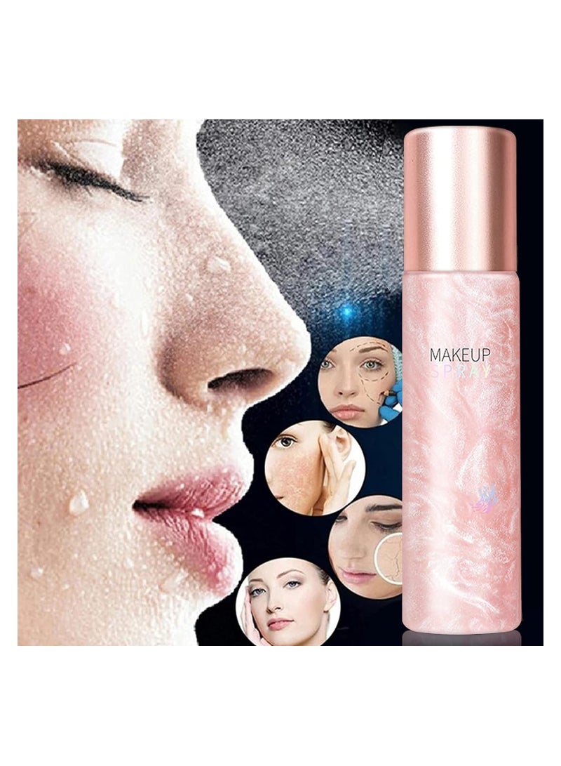 KASTWAVE 2PCS Makeup Spray Makeup Setting Spray, 120ml Makeup Finishing Spray,Lasting Moisturizing, Waterproof, Oil-control and Hydrating spray,Hold the Look of Make-up All-day - Image 3