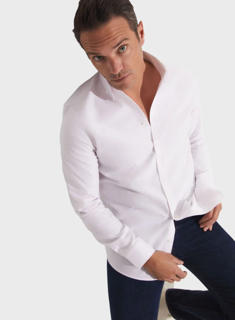 JUNE Striped Button Down Regular Fit Shirt Shirt
