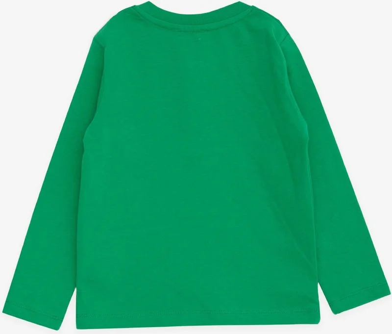 بريز Baby Boy Long Sleeve T-Shirt with Pockets Buttons Embroidered 9 Months-3 Years, Green